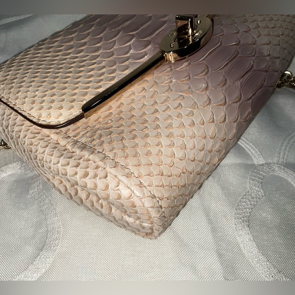 Coach Madison Limited Edition Python Embossed Shoulder Bag. - Picture 7 of 16
